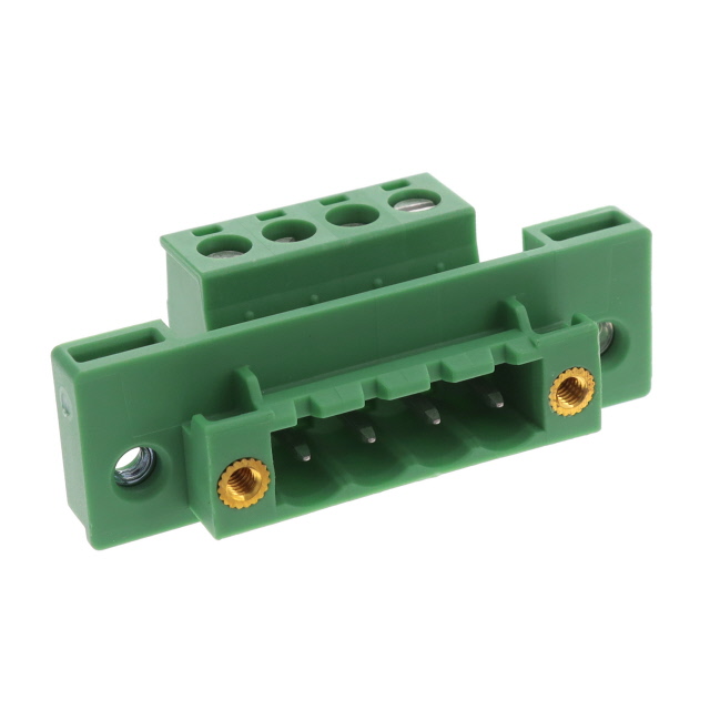 TERM BLK 4POS GREEN
