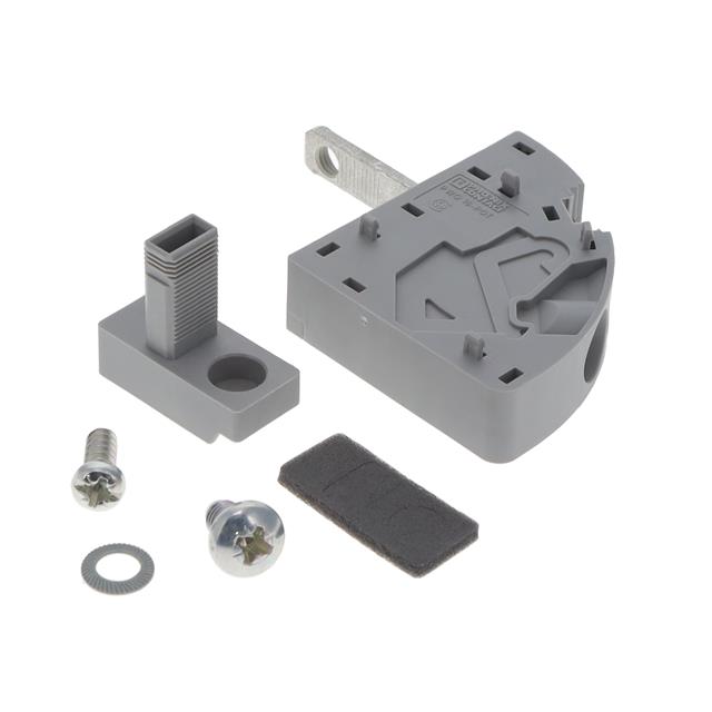 TERM BLK 1POS GRAY