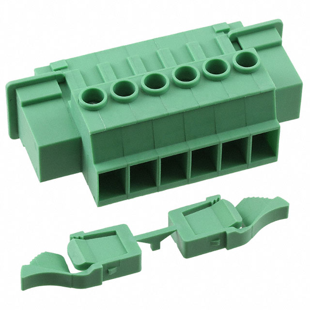 TERM BLK 6POS GREEN