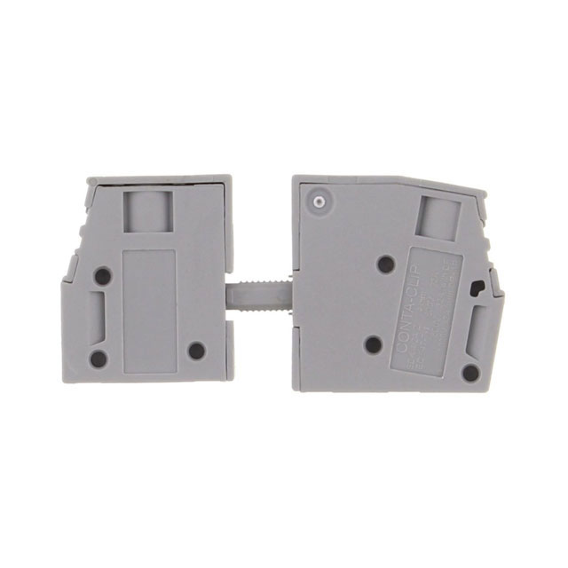 TERM BLK 1POS GRAY