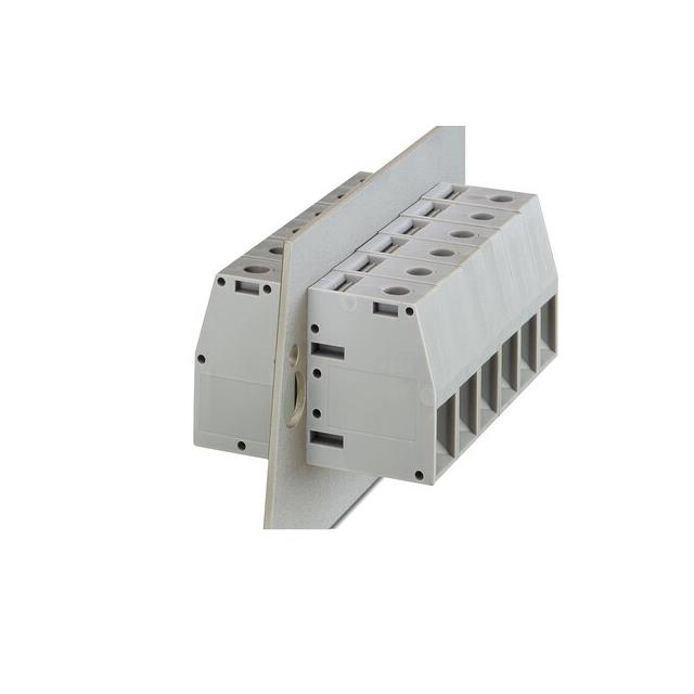 TERM BLK 1POS GRAY