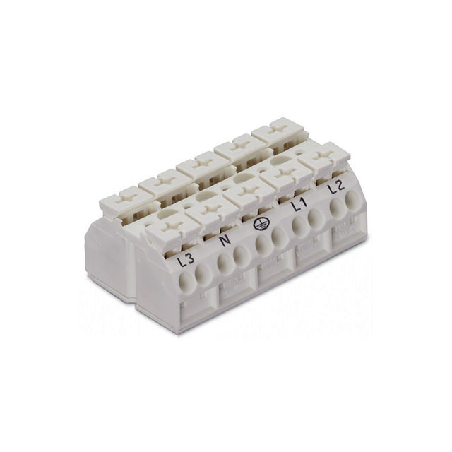 TERM BLK 5POS WHITE
