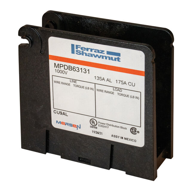 PWR DIS BLK AL MINI 175A 1P 4