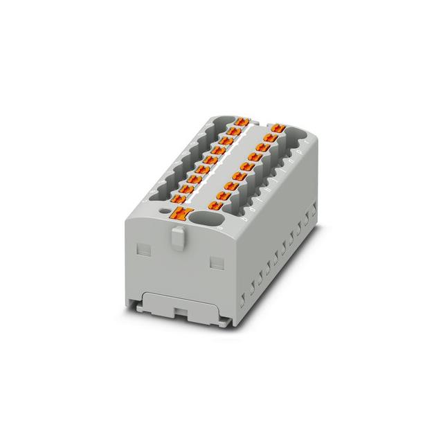 TERM BLK 19POS GRAY