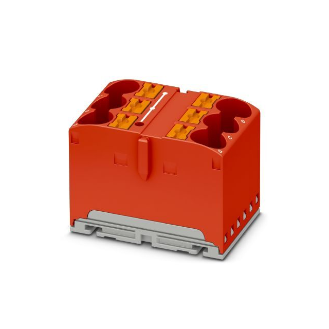 TERM BLK 6POS RED