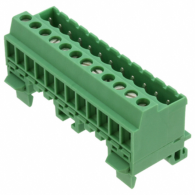 TERM BLK 12POS GREEN