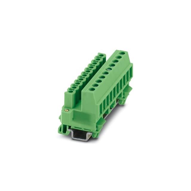 TERM BLK 12POS GREEN