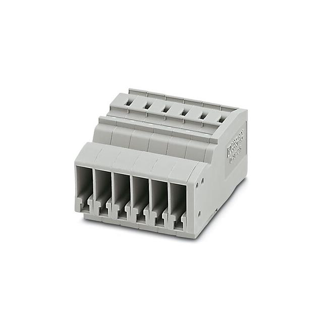 TERM BLK 6POS GRAY