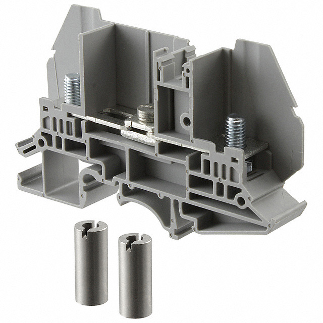 TERM BLK 2POS GRAY