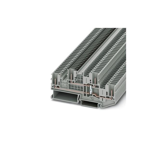 TERM BLK 4POS GRAY