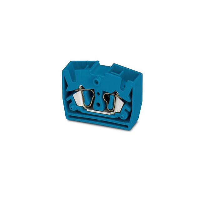 TERM BLK 4POS BLUE