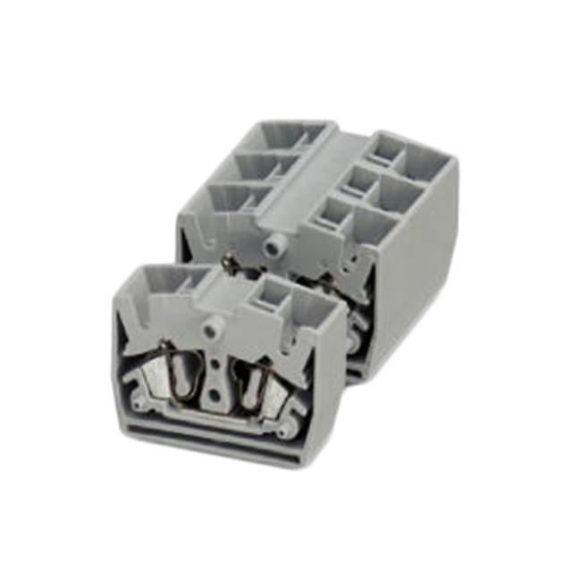 TERM BLK 4POS GRAY