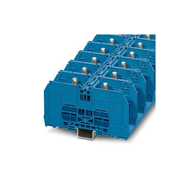 TERM BLK 2POS BLUE