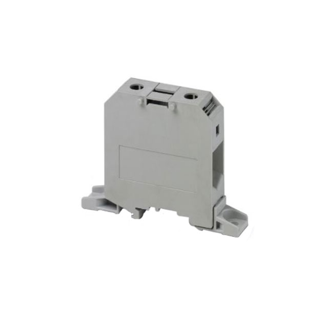 TERM BLK 2POS GRAY