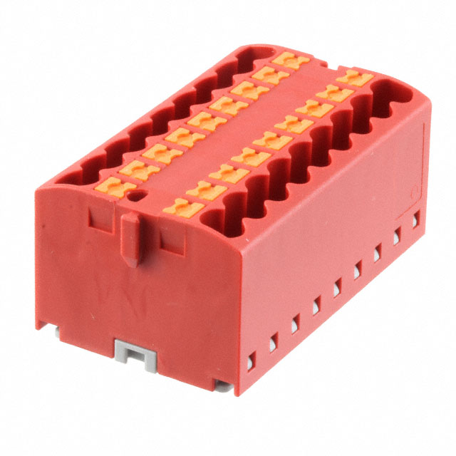 TERM BLK 18POS RED