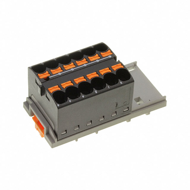 TERM BLK 12POS BLACK