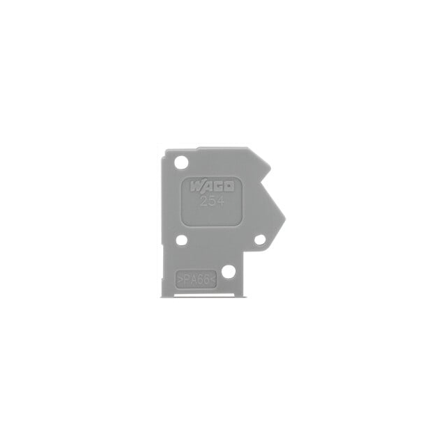 END PLATE; 1 MM THICK; SNAP-FIT