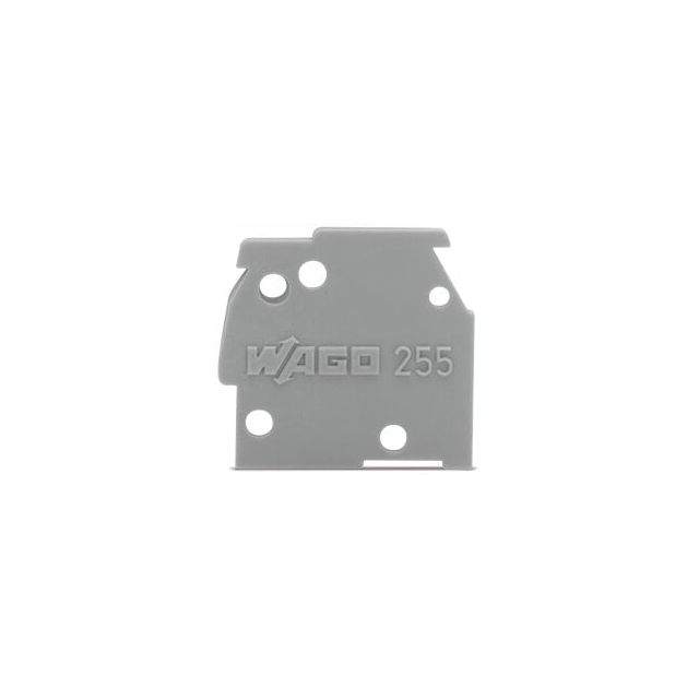 END PLATE; SNAP-FIT TYPE; 1 MM T