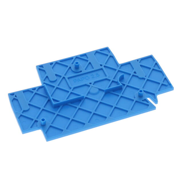 END PLATE DBLLEVELBLUE