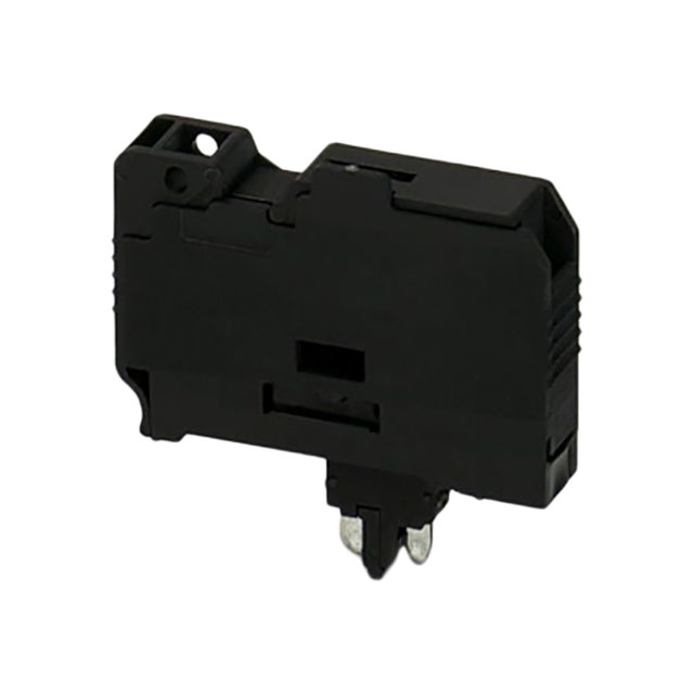CONN TERM BLK FUSE PLUG BLACK