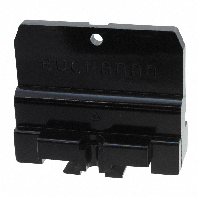 CONN TERM BLK END PLAT CHAN BK
