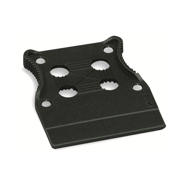 STRAIN RELIEF PLATE; BLACK