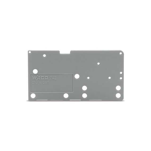 END PLATE; SNAP-FIT TYPE; 1.5 MM