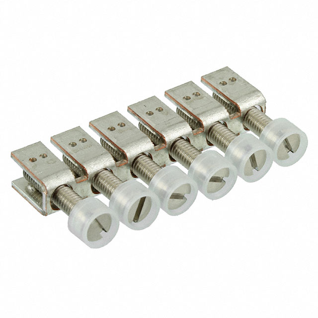 JUMPER TERM BLK 6POS SCREW-IN