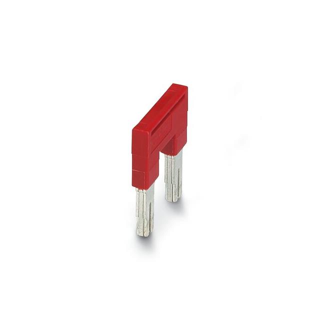 JUMPER TERM BLK 2POS FLAT PIN