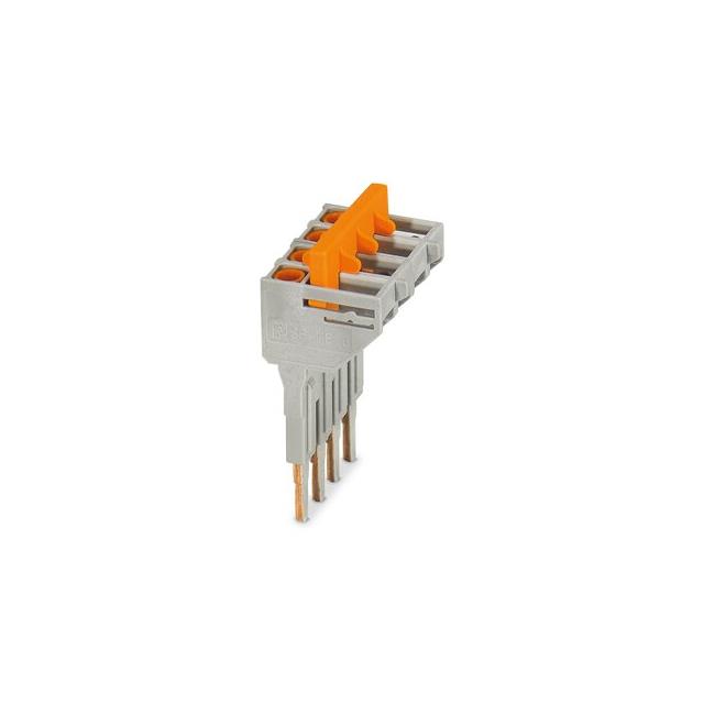 JUMPER TERM BLK 4POS FLAT PIN