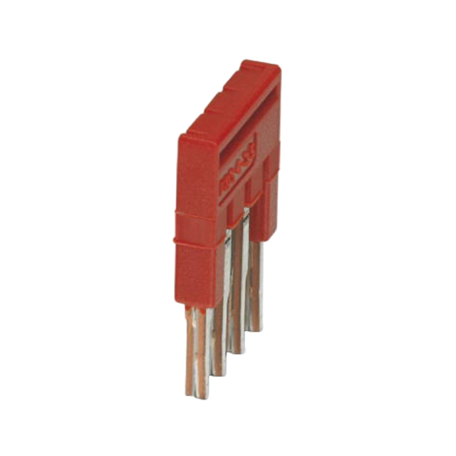 JUMPER TERM BLK 4POS FLAT PIN