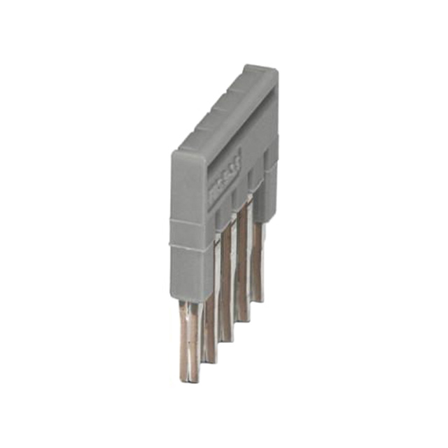 JUMPER TERM BLK 5POS FLAT PIN