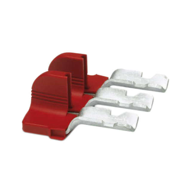 JUMPER TERM BLK 3POS FLAT PIN