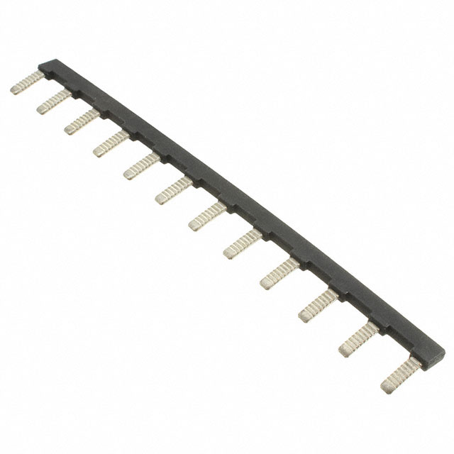 JUMPER TERM BLK 12POS FLAT PIN