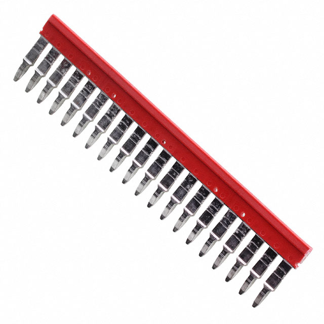 JUMPER TERM BLK 20POS FLAT PIN