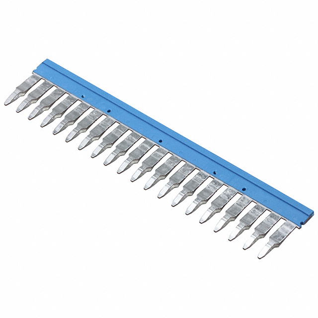 JUMPER TERM BLK 20POS FLAT PIN