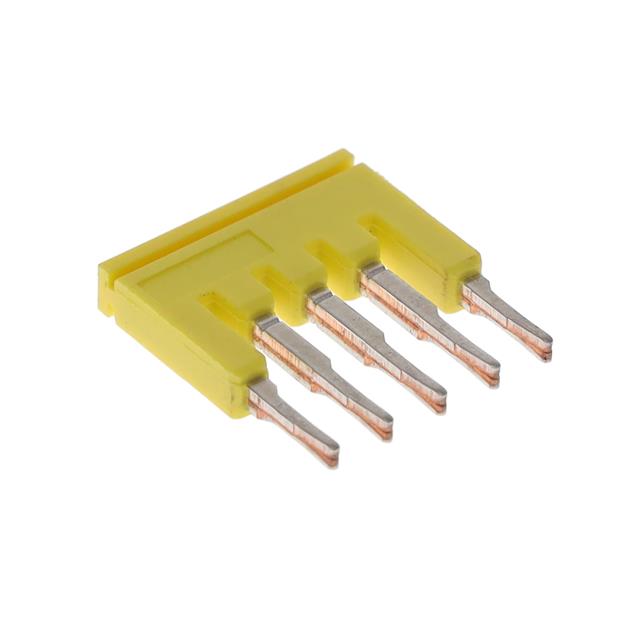 SHRT BAR 1.5MM 5 POLE YELLOW
