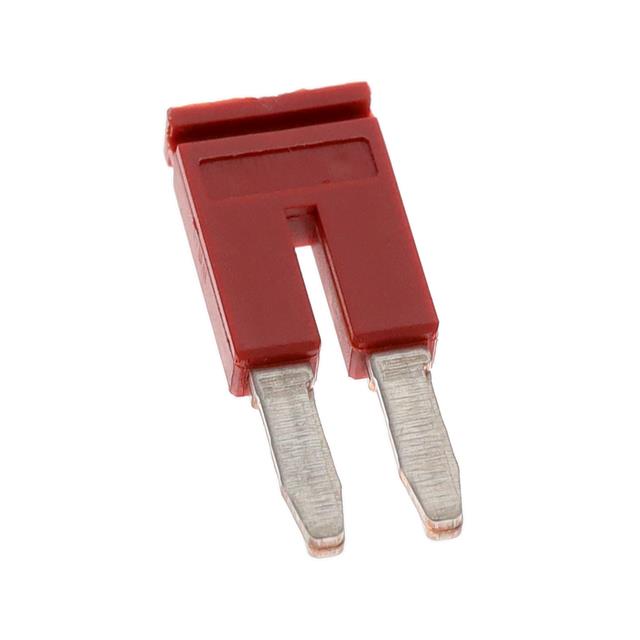 SHRT BAR 2.5MM 2 POLE RED