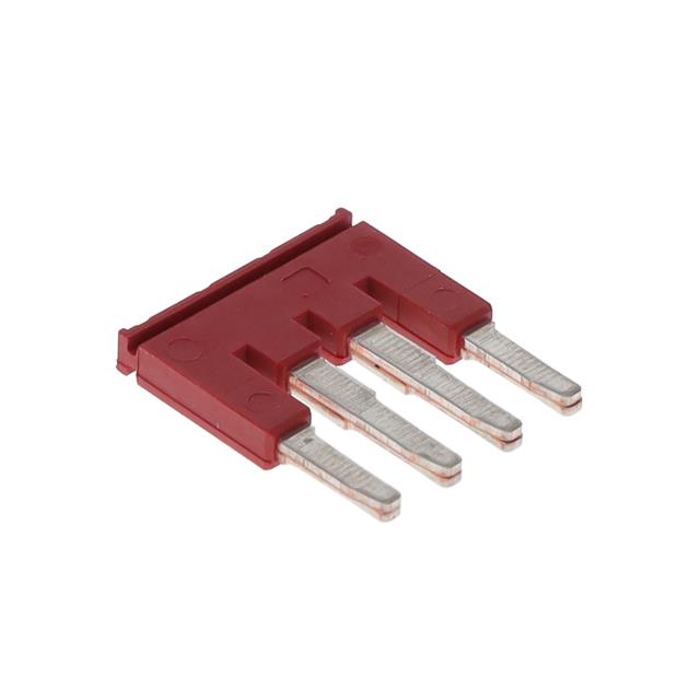 SHRT BAR 2.5MM 4 POLE RED