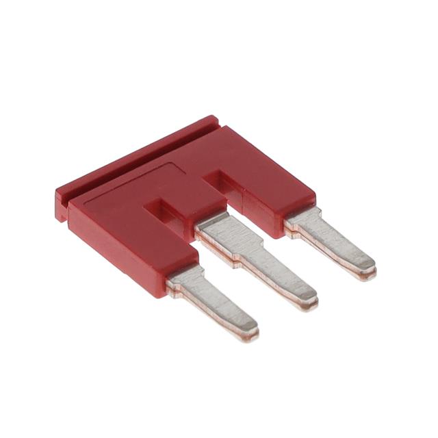 SHRT BAR 4MM 3 POLE RED