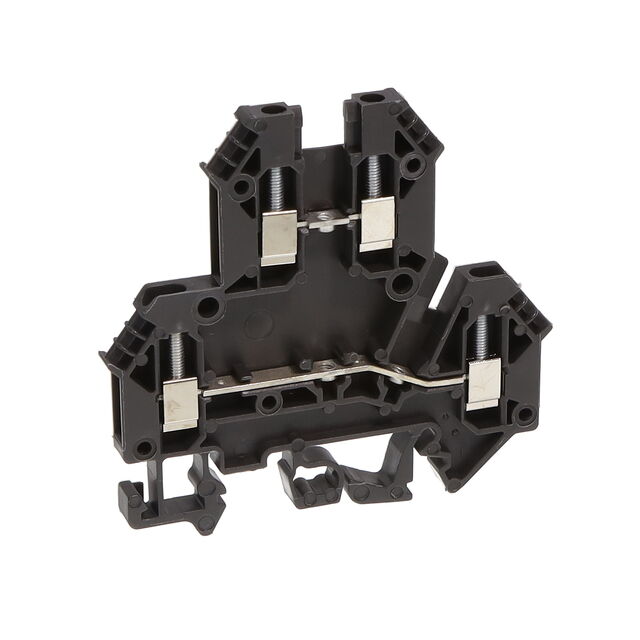 JUMPER TERM BLK 2POS FLAT PIN
