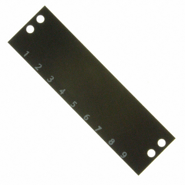 BARRIER BLOCK MARKER STRIP 9POS