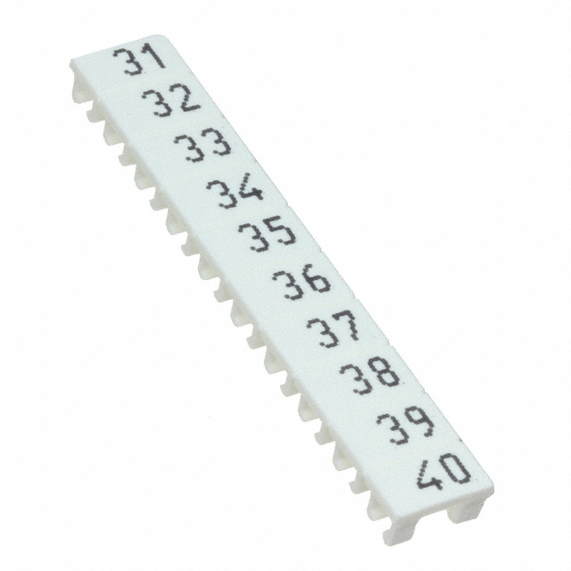 TB LABEL 2.5MM MARKING 31-40