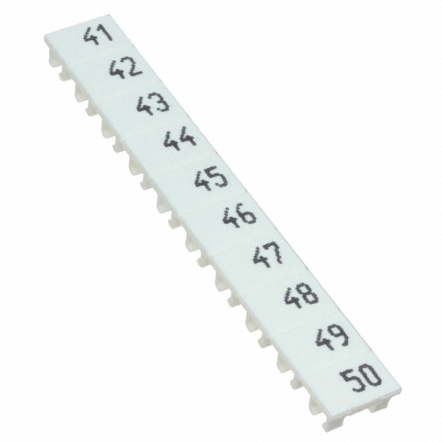 TB LABEL 4MM MARKING 41-50