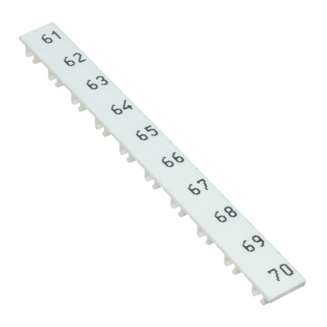 TB LABEL 6MM MARKING 61-70