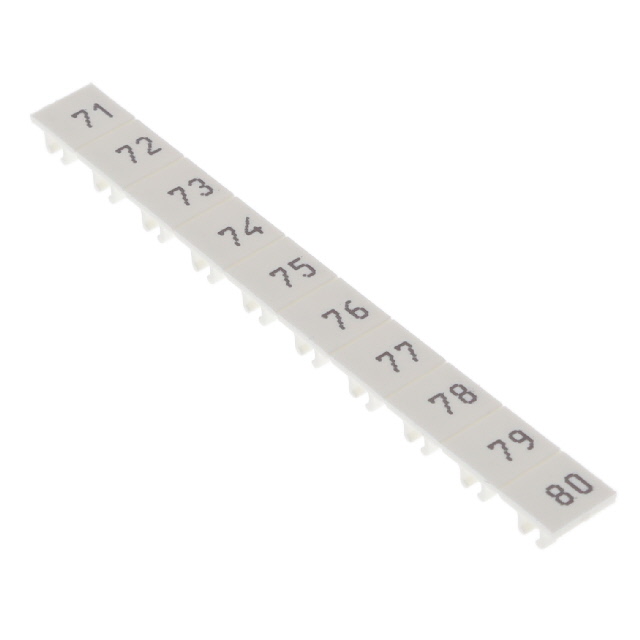 TB LABEL 6MM MARKING 71-80