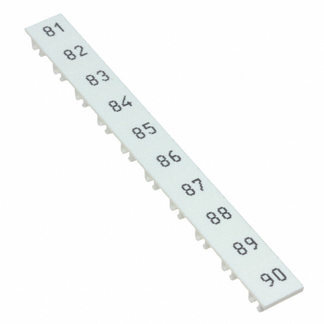 TB LABEL 6MM MARKING 81-90
