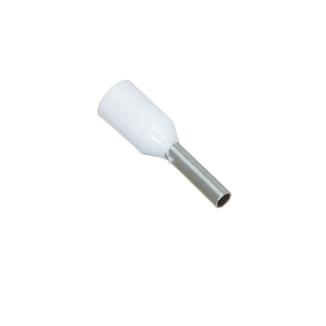 CONN FERRULE 18AWG WHITE