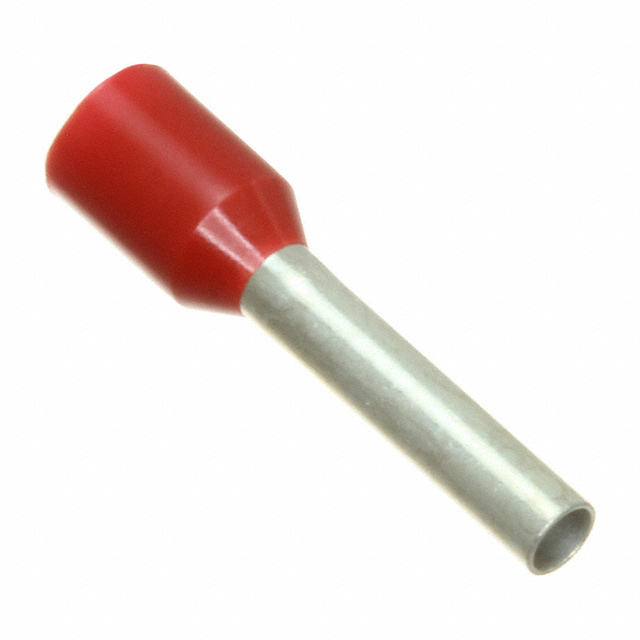 CONN FERRULE DIN 16AWG RED