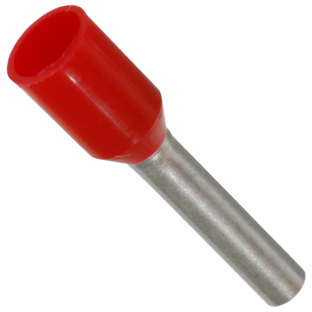 CONN FERRULE W TYPE 16AWG RED